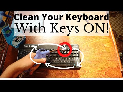 How to Clean Keyboard WITHOUT Removing Keys (Quick Guide)