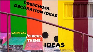 Carnival/Circus theme Party Ideas for Preschool