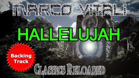 HALLELUJAH - Guitar Backing Track - Play Along - Rock Version - Leonard Cohen/Jeff Bukley