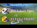 9/19/15 - #18 Auburn vs #13 LSU