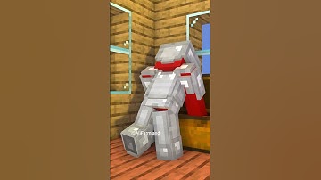 Thumbnail of When a Spider gets inside your Minecraft house (@maizenofficial Minecraft Fan animation)#shorts
