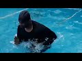 Water jogging in the pool |18Hours Fitness Studyo- Nacharam