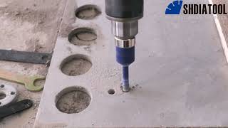 Shdiatool Diamond Vacuum Brazed Core Bit 58-11 Thread For Marble Porcelain Ceramic Stone