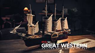 Nifeliz Great Western Ship Model Building Set | When the Ocean Started to Change ⚓
