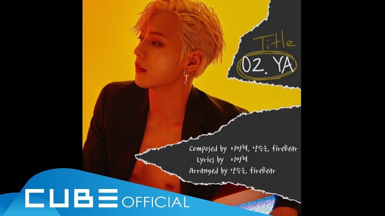 BTOB ミニョク HUTA MD 이민혁 (HUTA) - 1ST ALBUM 