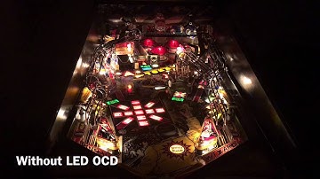 Data East Tommy Pinball LED OCD Comparison