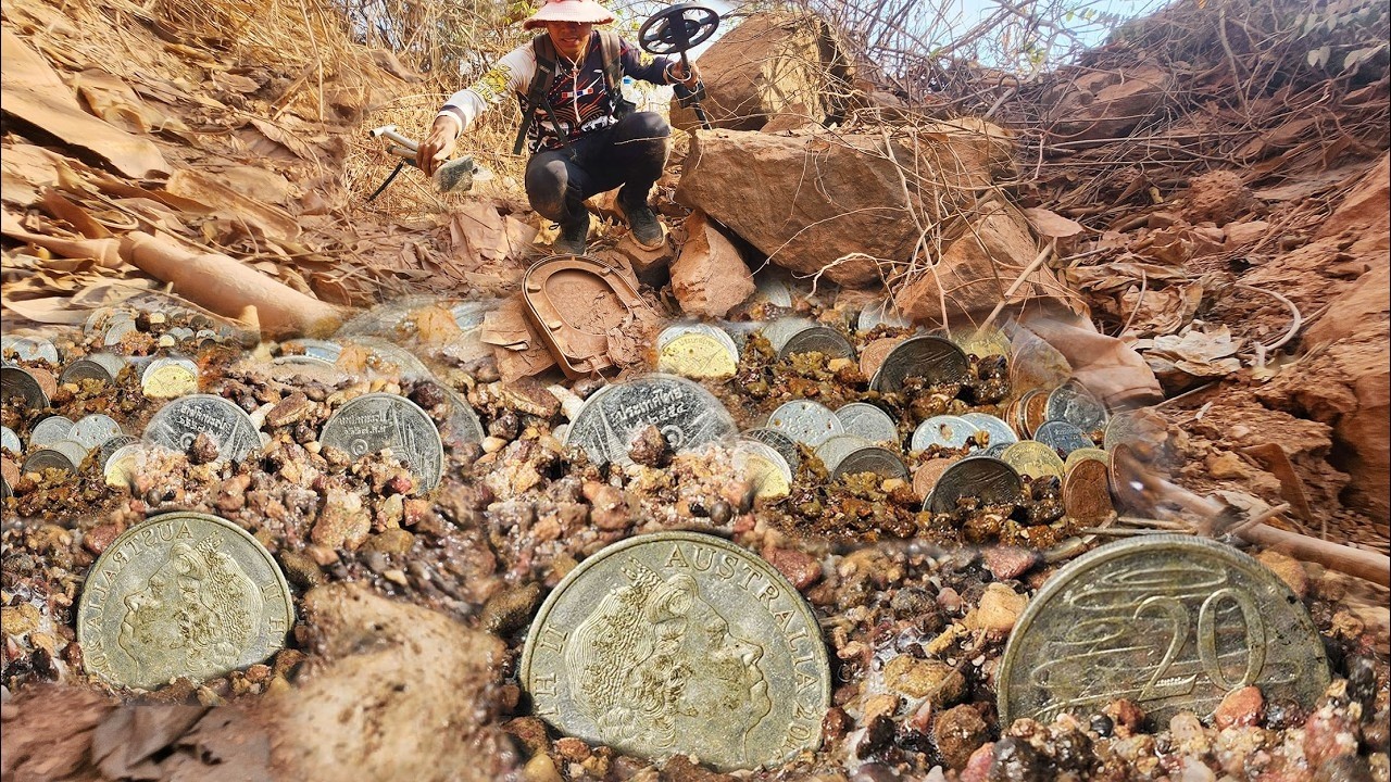 I found many silver coins jewelry buried in ground for years by using ...