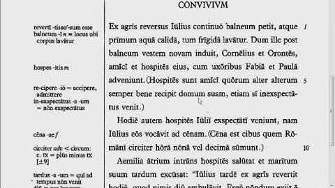 Lingua - 30.1 - Reading Tutorial