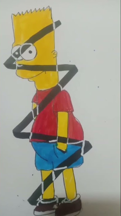 Simpson x ray drawing by Vishnu 💜 #simpsons #trending #houseofmemories #shors