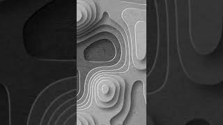 Geometric Gradient Loop Modern Set to Deep Ambient Space Music #shorts