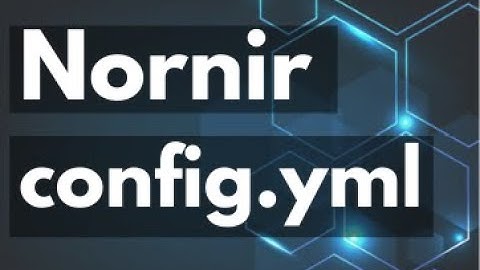 Nornir Config File // Setting up the Python Network Automation Framework