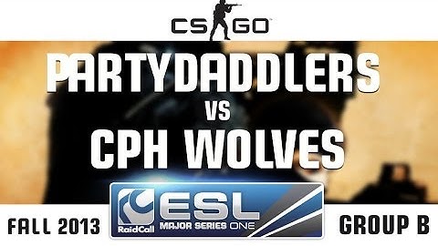 Copenhagen Wolves vs. PartyDaddlers - Group C - RaidCall EMS One Fall 2013 - CS:GO
