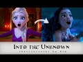 If moana sang into the unknown