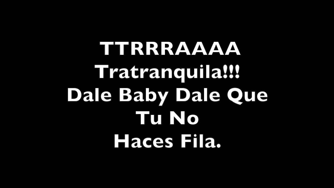 J balvin tranquila lyrics