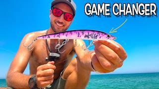 CATTURE A RAFFICA in PIENA ESTATE con QUESTO ARTIFICIALE! Spinning in Mare da Riva: Sabbia e Roccia