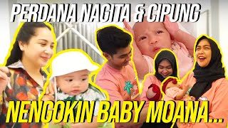 NAGITA LANGSUNG GENDONG BABY MOANA!!! CIPUNG CEMBURU, RICIS SIAPIN SEMUA SERBA PINK..