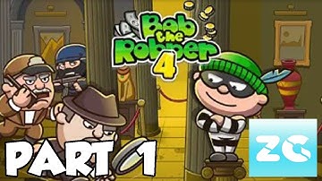 Bob The Robber 4 Android IOS Walkthrough Part 1 Gameplay HD