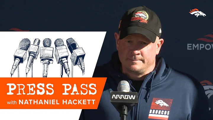 Nathaniel Hackett delivers final injury report ahe...