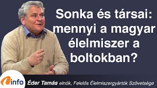 Húsvéti sonka és társai: Mennyi a magyar élelmiszer a boltokban? Éder Tamás, Inforádió, Aréna