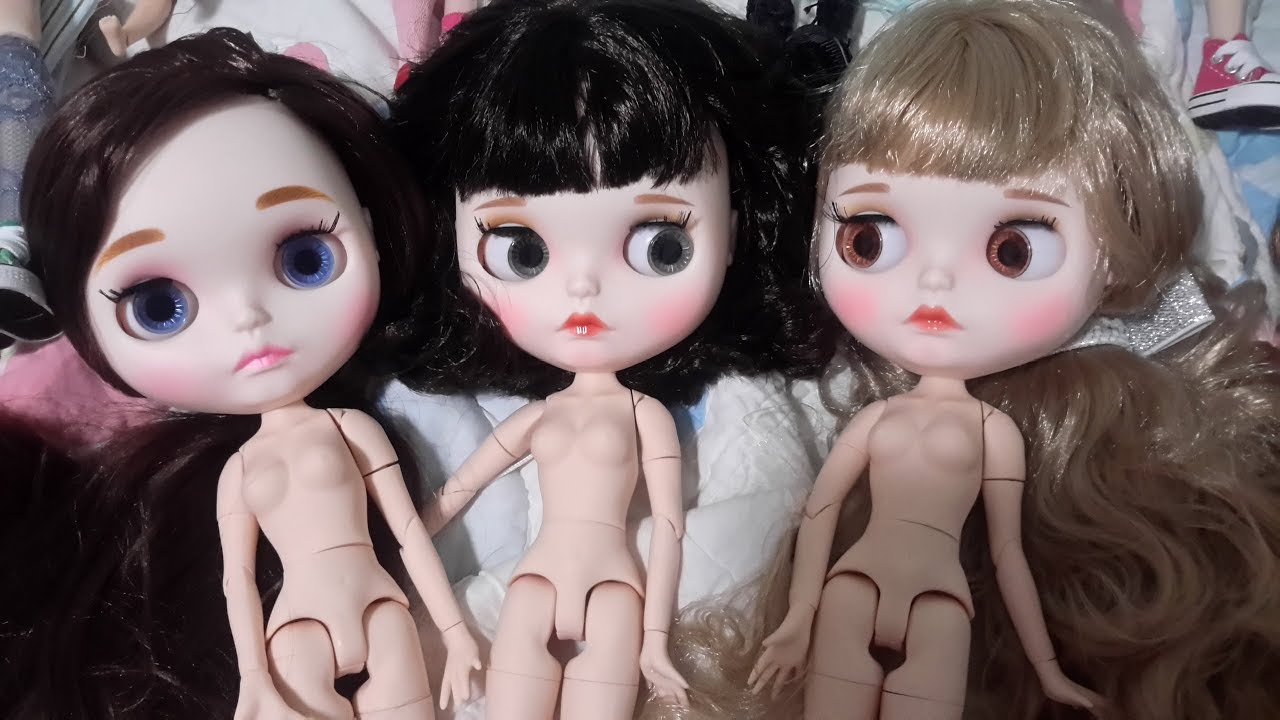 Aliexpress Blythe factory custom unboxing doll haul ~ also laces, a few shirts, and some fabric