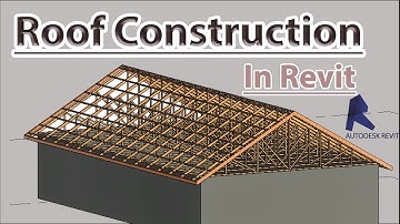 How to model Purlins, Rafters, and trusses in Revit || Roof construction in Revit for beginner