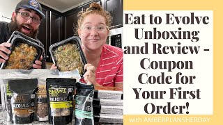 Eat to Evolve Meals Unboxing and Review - Coupon Code for Your First Order!