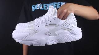 triple white huaraches