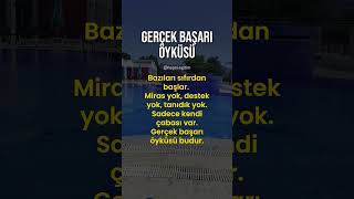 Gerçek Başarı Öyküsü Sıfırdan Zirveye