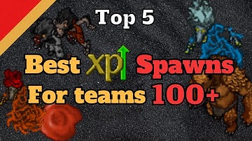 Best Experience Spawns for a Team Level 100.