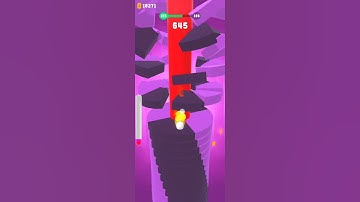 drop stack ball level 186 #games #ballgame #gaming