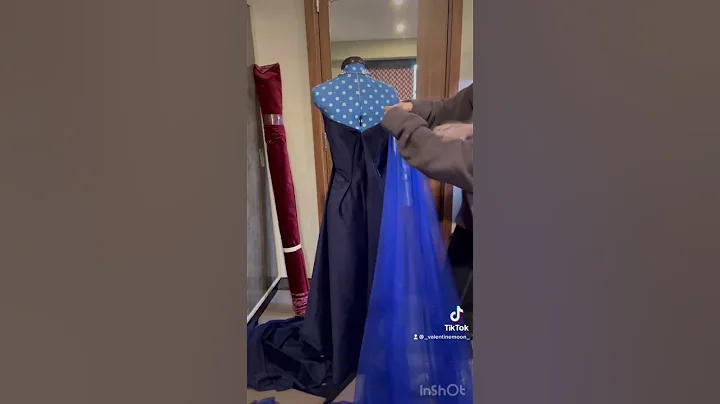 Making Anastasia’s blue dress! 💙 #shorts #disney #sewing