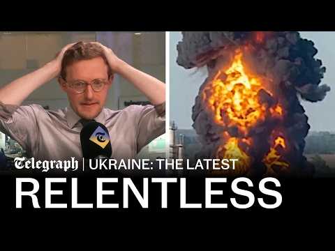 Ukraine's 40-day campaign to ‘break Russia’ continues as Kyiv suffers huge attack | Latest war news
