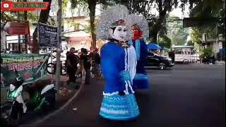 ondel² S5B versi bawain lagu iming iming #rahmat Channel Betawi @channelbudayaBetawi