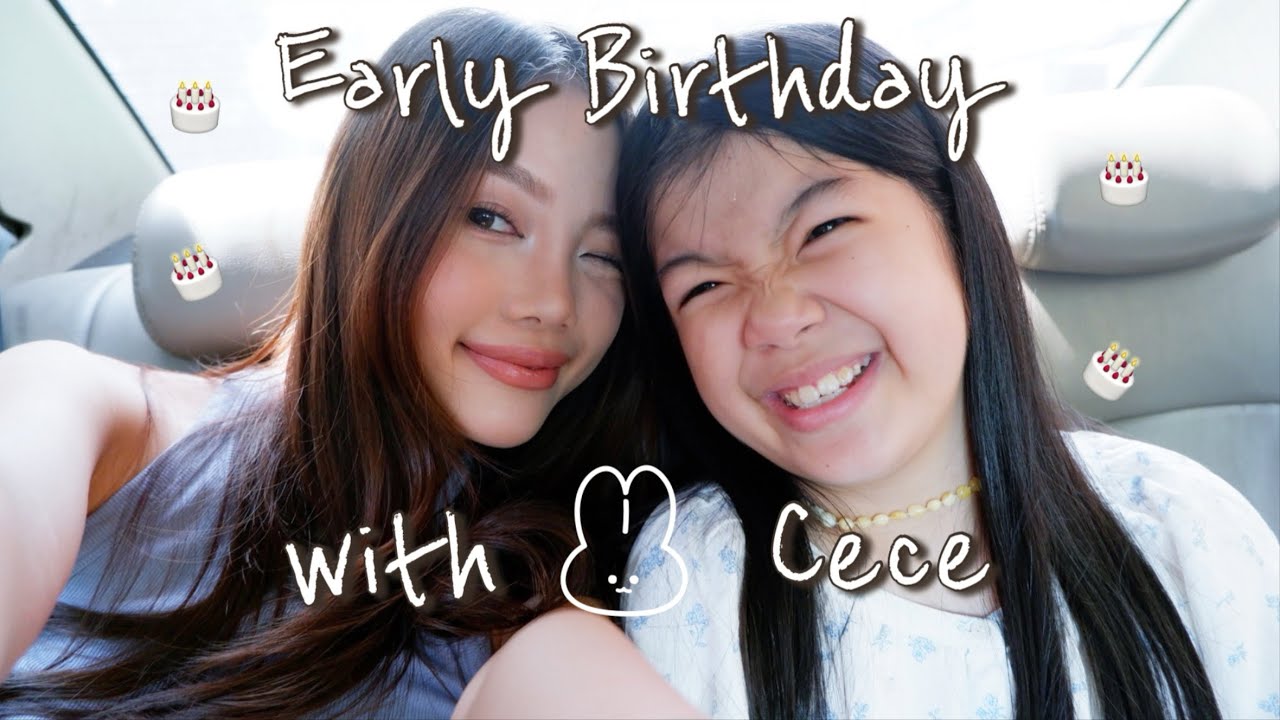 МОЙ РАННИЙ ДЕНЬ РОЖДЕНИЯ С CECE 🎂🎀