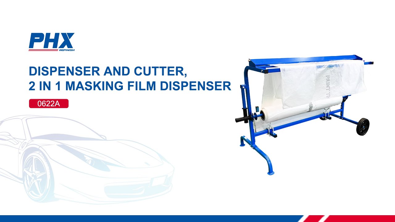Dispenser and Cutter, 2 in 1 Masking Film Dispenser YouTube
