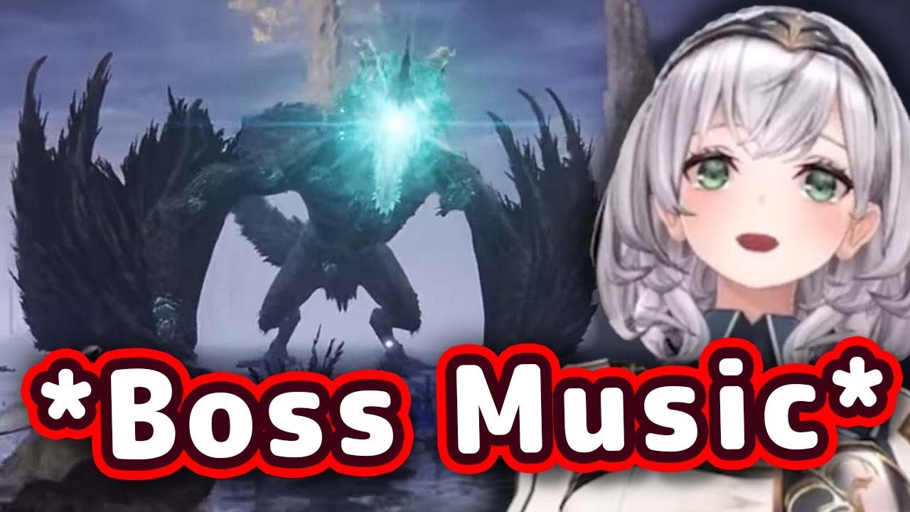Noel Panics and Makes Cute "Pew Pew" Noises During Elden Ring Dragon Boss-Fight 【ENG Sub/Hololive】
