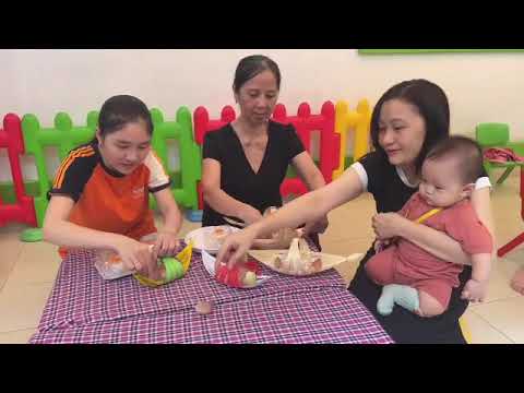 MN Hoa Mai Quận 3 Ngày hội làm bánh trung thu Nhóm 6-12 tháng
