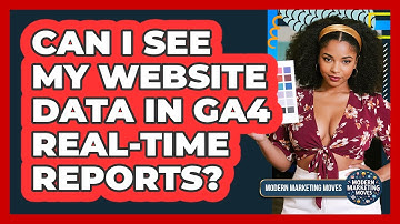 Can I See My Website Data In GA4 Real-Time Reports?