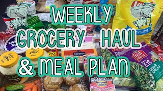 WEEKLY GROCERY HAUL |  WEEKLY MEAL PLAN  | ALBERTSONS HAUL