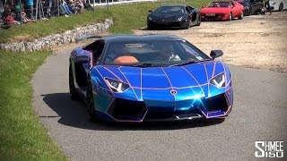 Brooklands Auto Italia Parade 2014 - F40, Oakley Aventador screenshot 3