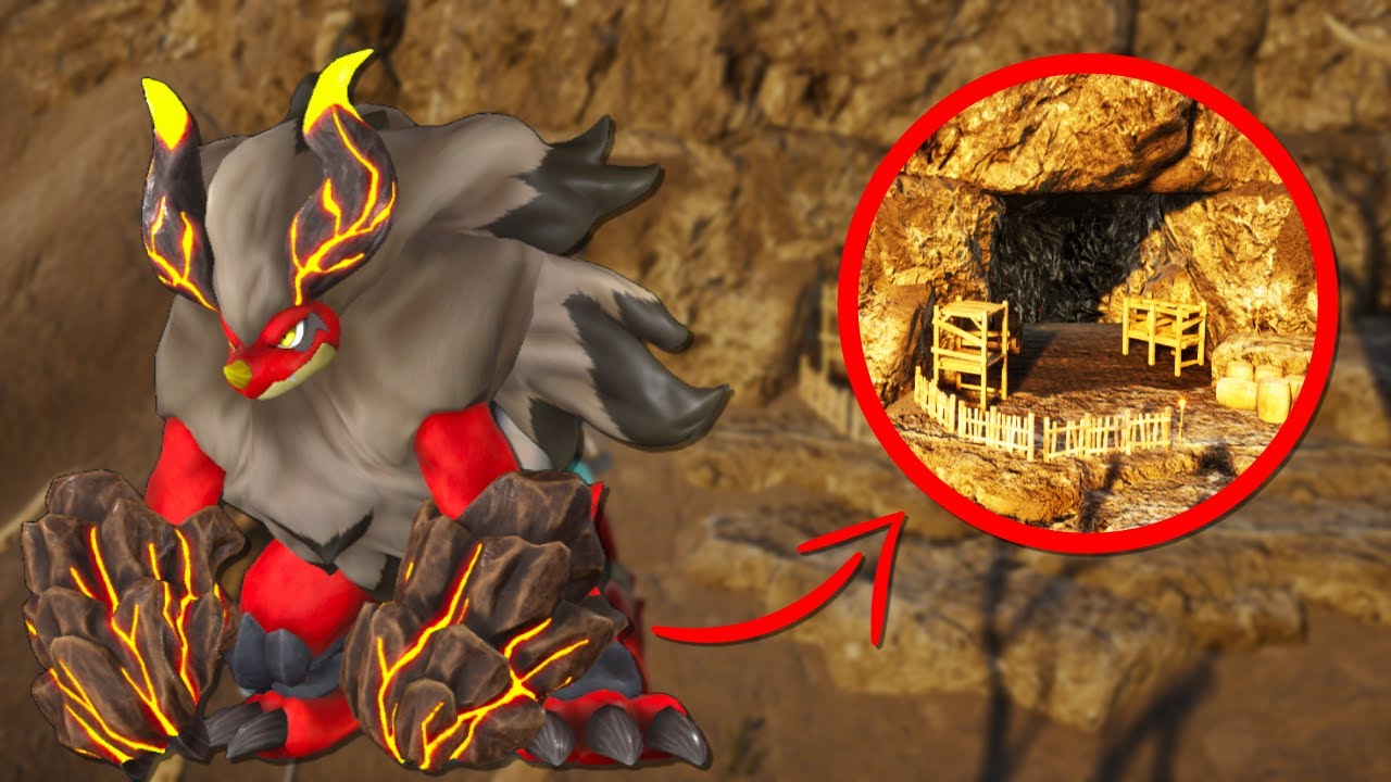 Palworld Blazamut Cave Entrance How To Find YouTube