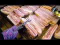 삼겹살데이 오전부터 배달 폭주?! 2800원에 즐기는 두툼~한 철판삼겹살,목살 l Grilled pork belly [Korean street food]