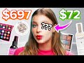 1 vs 1000 makeup routine shocking