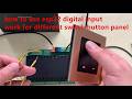 how to use esp32 digital input work for different switch button panel