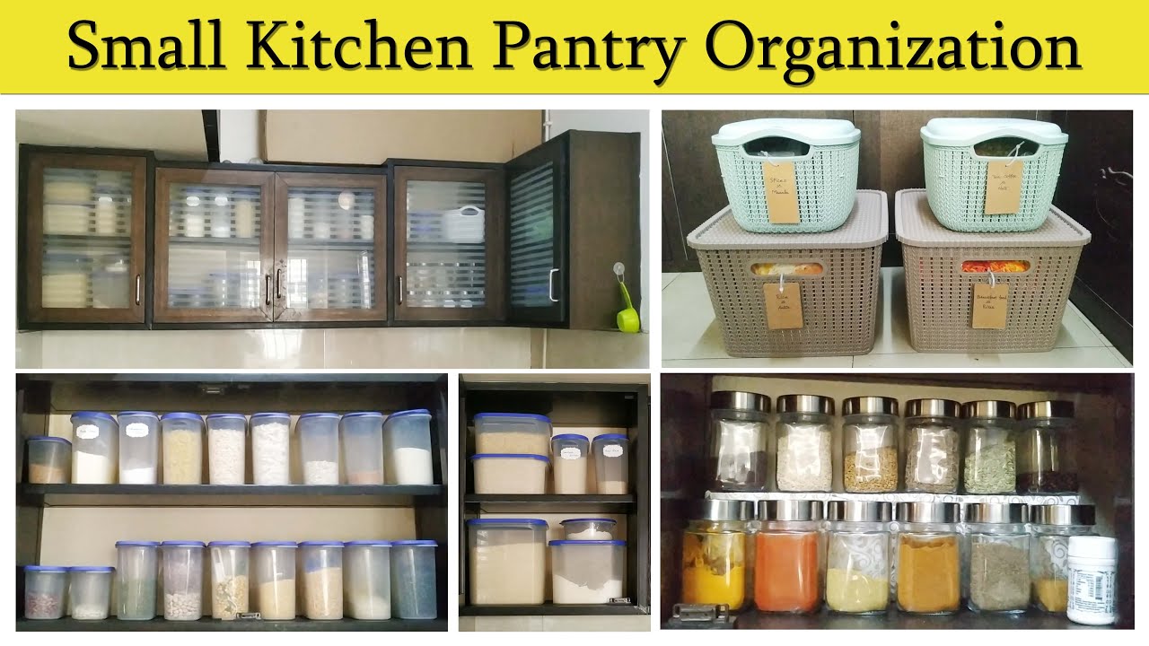 Kitchen Organization Ideas | Indian Kitchen Pantry Organization | small