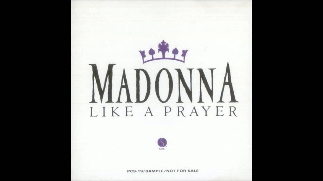 Madonna Like A Prayer (Album Version Instrumental) (HD AUDIO) YouTube