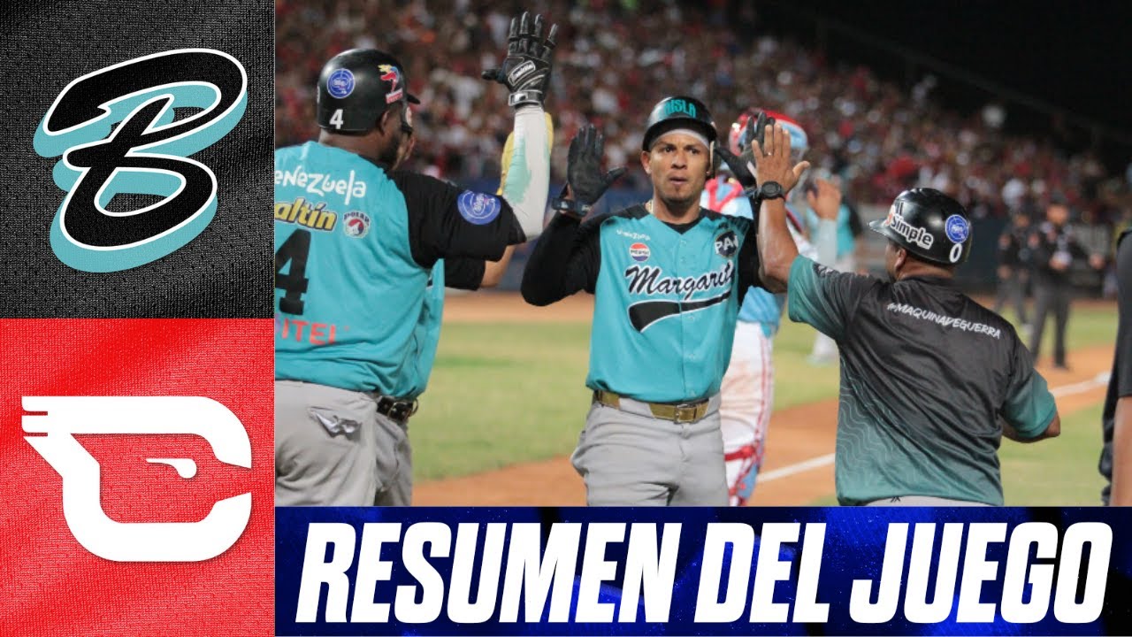 Game 1 Final Summary of the LVBP Bravos de Margarita vs 