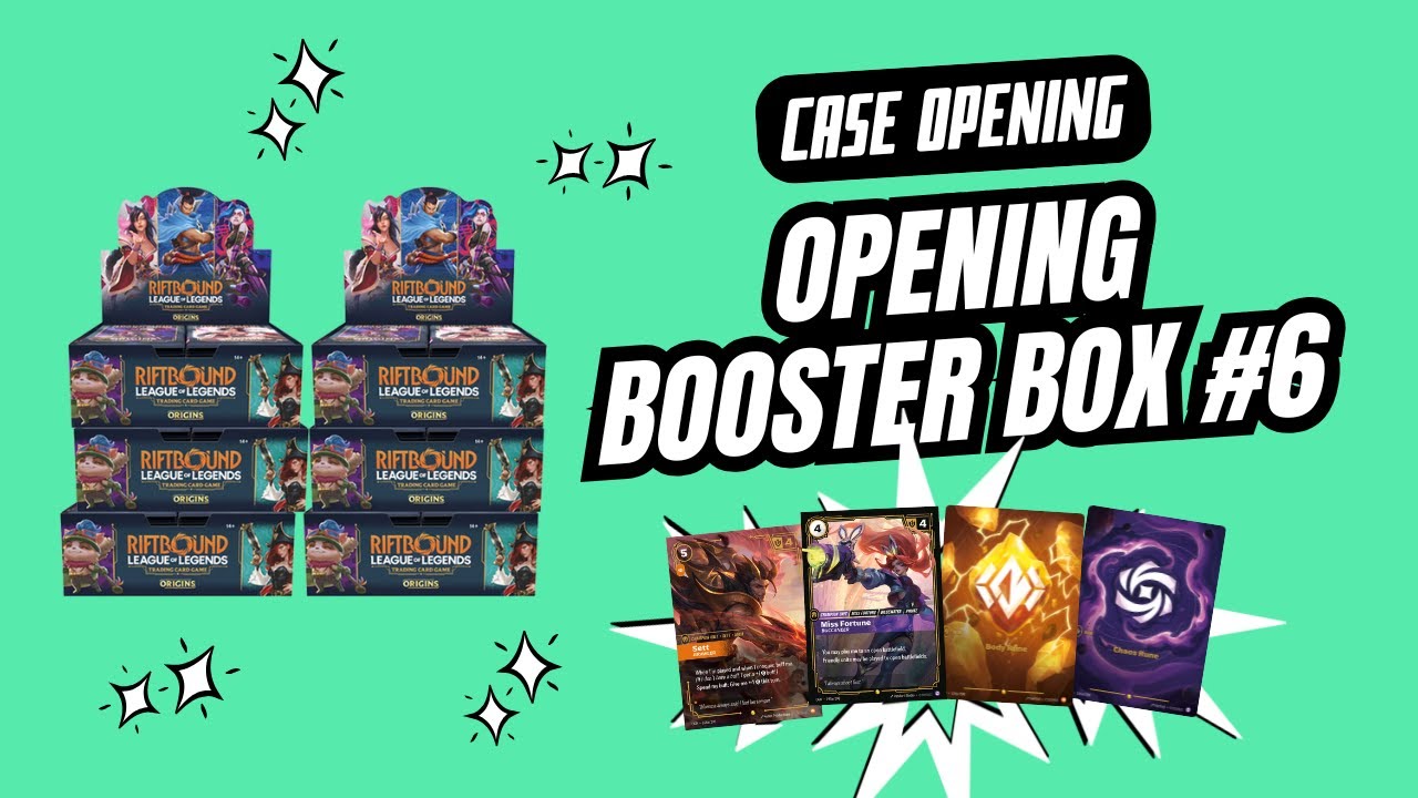 riftbound origins booster box case Riftbound: League of Legends TCG: Origins Booster Box Case – Chief Cards