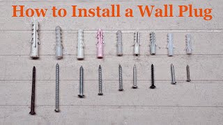 How to Install a Wall Plug. How to select Drill bit screenshot 2