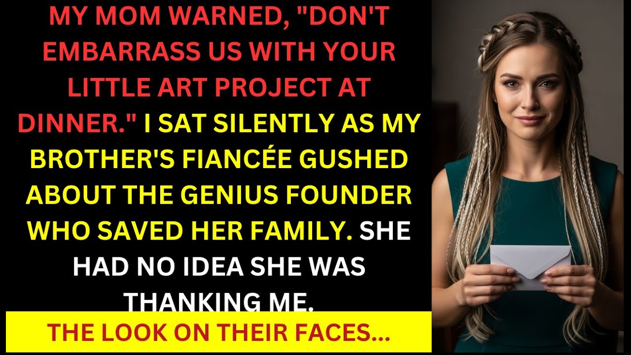 Family Said I Failed — Then My Brother’s Fiancée Looked at Me and Said “You’re the Founder